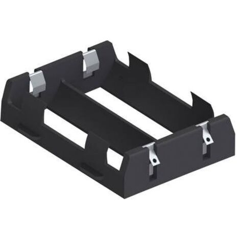 Keystone Electronics 1109 Portabatteria 2x 26650 Terminali a saldare (L x L x A) 77 x 56 x 19 mm