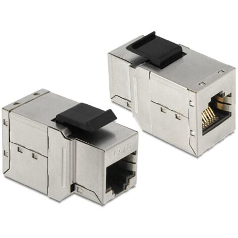 Keystone-Modul RJ45 Buchse  RJ45 Buchse Cat.6 Verwendung: Verlängern einer Netzwerk Verbindung