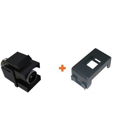Keystone presa TV diretta IEC maschio compatibile Gewiss Playbus