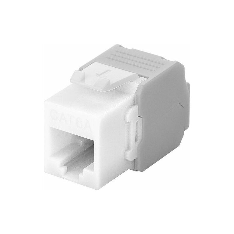 

Keystone RJ45 hembra a TIA 568A/B Cat 6 UTP Blanco