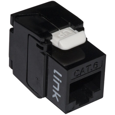 KEYSTONE UTP CAT.6 RJ45 NERO 180 TOOLESS CONTATTI DORATI 50 MICRON