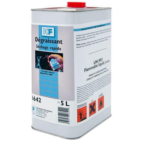 KF 6642 Dégraissant Séchage Rapide Nettoyant Non Chloré