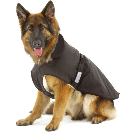 K&F ABRIGO PARA PERRO, OUTDOOR 2 EN 1, 44 CM CON LANA INTERIOR