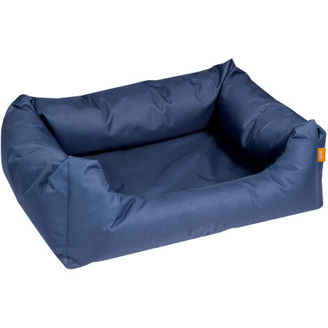 K&F CAMA DE PERRO, CUADRADA DREAMBAY, AZUL L: 100 CM AN: 80 CM AL: 25 CM