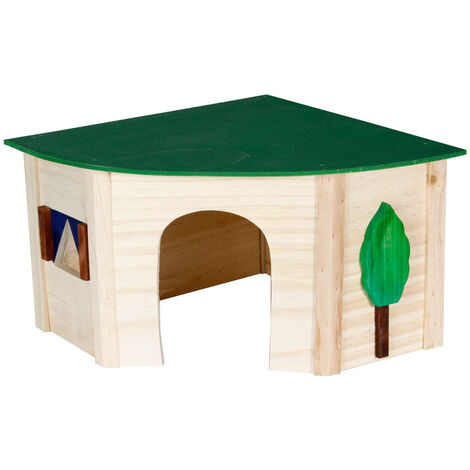 K&F CASA ROEDOR PARA ESQUINA 24 X 34 X 16 CM WOND