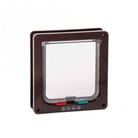 K&F Cat Door 4 -Brown Posizioni - Wall