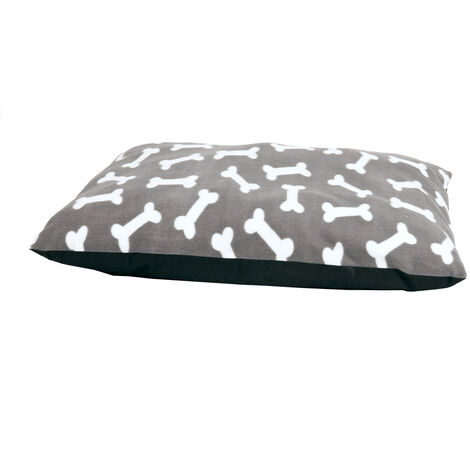 K&F COLCHON CUADRADO HUESOS, GRIS 97CM X 71 X 4CM, POLAR