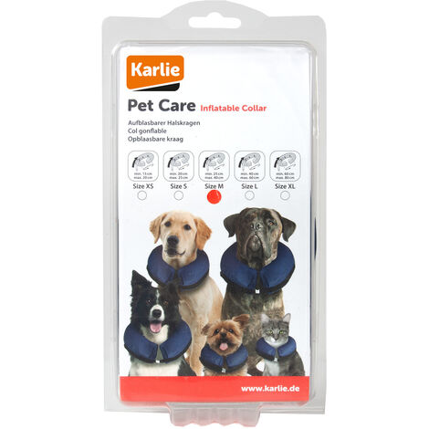 K&F COLLAR INFLABLE PARA PERROS M 33 X 33 X 10CM