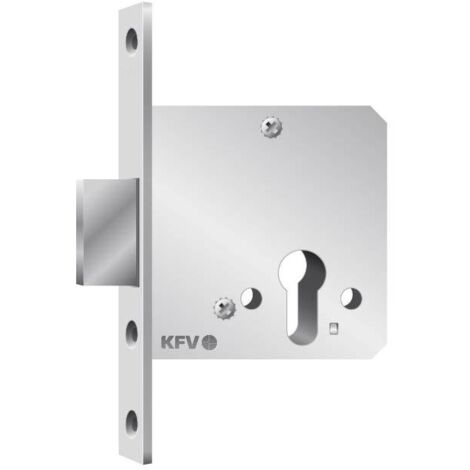 KFV ZT-Einsteckriegelschloss 211, WC, D55, 20kt, DL/DR