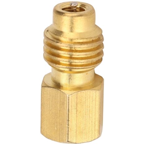 Kfz-Klimaanlagenadapter R134A – 1/4" SAE-Innengewinde auf 1/2" ACME-Außengewinde