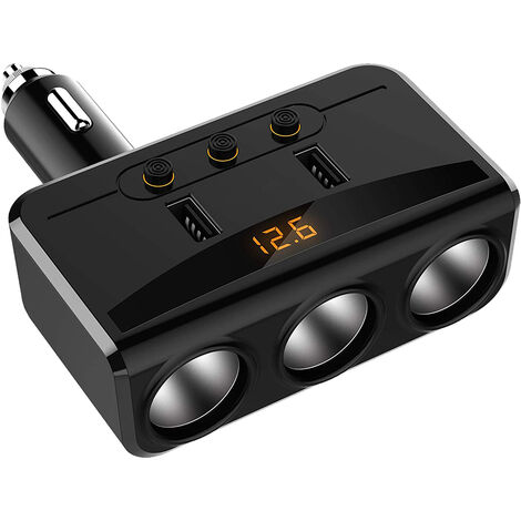 Quick Charge™ QC3.0 USB-Autoschnellladegerät, Zigarettenanzünder-Stecker, 5  Volt DC, max. Stromstärke 3A