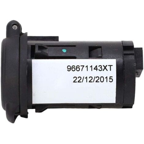 Kfz-USB-Schnittstellenbuchse 96671143XT, stabile Stromausgabe, kompakter Ersatz für Peugeot 3008, 301, 508