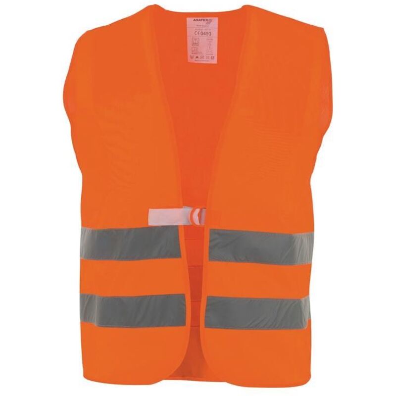 Warnweste Größe universal orange en 20471 Kl. 2