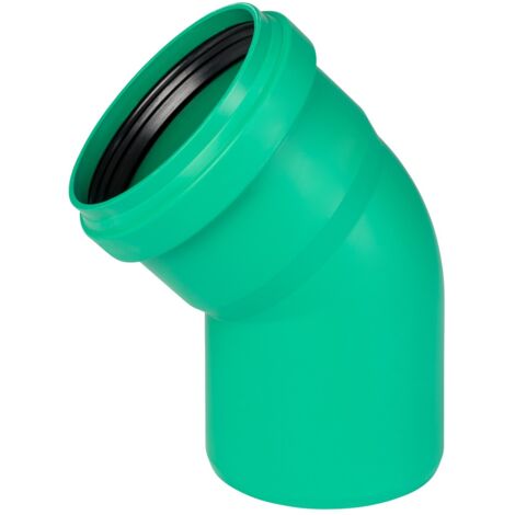 KG 2000 Bogen DN 110 / 45° Winkel Abwasserrohr Abflussrohr Kanalrohr