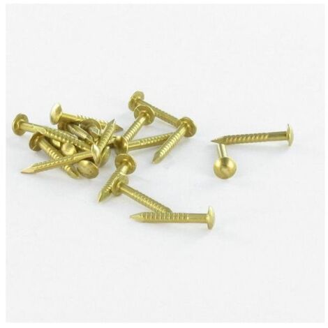 Kg de pointes Laiton Tête ronde TR 2X20 N13-1 pièce