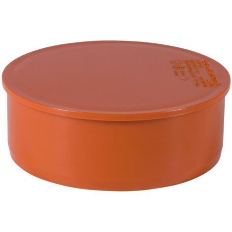 KG Muffenstopfen DN125 Deckel PVC Stopfen Rohrstopfen Endstopfen