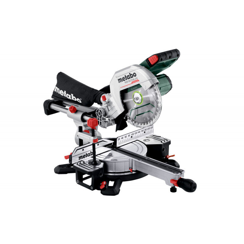 METABO Scie à onglet radiale 18V KGS 18 LTX BL 216 Solo - 614216850