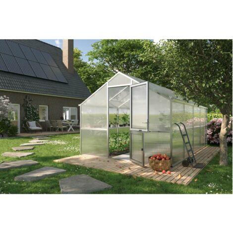 KGT Gewächshaus "Nelke IV", pressblank, 13 m², 16 mm HKP