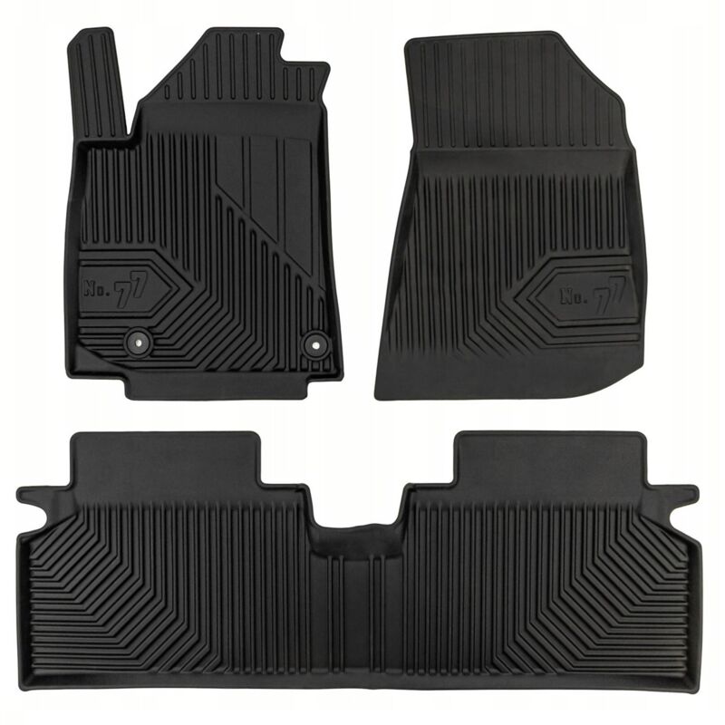 FROGUM 77434042 Ensemble de tapis de sol NO.77 noir, ETP (élastomère thermoplastique)