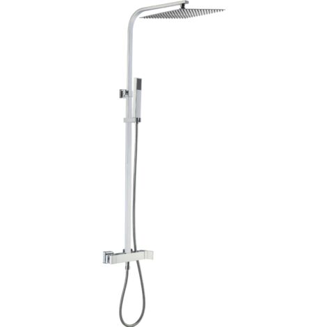 Kiara colonne de douche chromée avec mitigeur mécanique - Chromé
