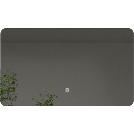 Kibath Espejo Led FOS 30W rectangular de 80 cm x 70 cm espejo 6000K