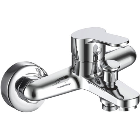 Kibath Grifo de Bañera monomando ASPA acabado CROMO brillo fabricado en latón