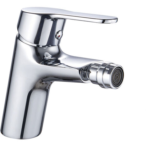 Kibath Grifo de Bidet monomando ASPA acabado CROMO brillo fabricado en latón