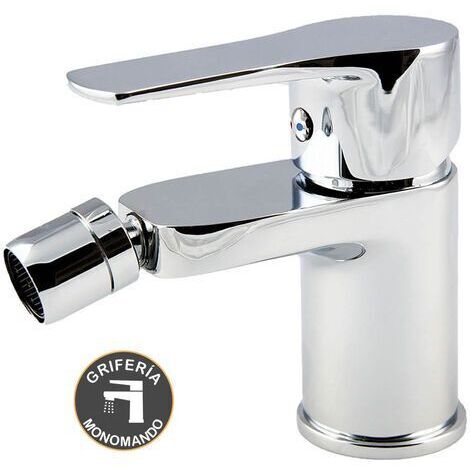 Kibath Grifo de Bidet monomando NAD acabado CROMO brillo fabricado en latón