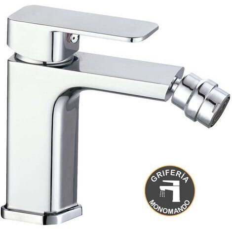 Kibath Grifo de Bidet monomando VERCO acabado CROMO brillo fabricado en latón