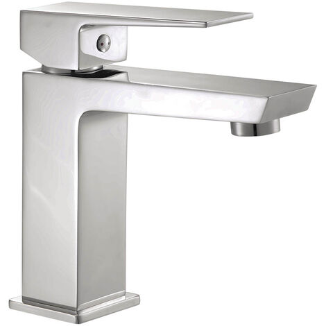 Kibath Grifo de Lavabo monomando VERCO acabado CROMO brillo fabricado en latón
