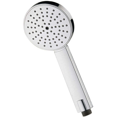 Kibath Maneral Mango de Ducha 1 posición NAN redondo acabado CROMO brillo fabricado en ABS