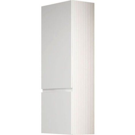 Kibath Mueble auxiliar de baño URBAN 35x32 cm acabado BLANCO brillo de colgar