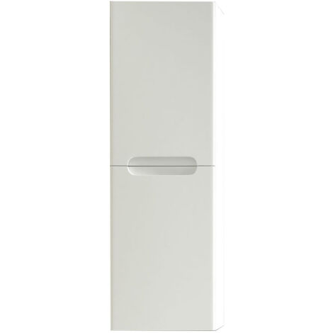 Kibath Mueble auxiliar de baño VICTORIA 35x27 cm acabado BLANCO mate de colgar