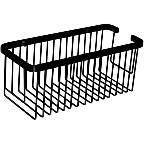 Kibath Portagel AZO rectangular acabado NEGRO mate fabricado en latón