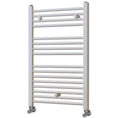 LLAVISAN Kibath Secatoallas Radiador circuito calefacción de 80 cm x 50 cm acabado BLANCO brillo fabricado en acero