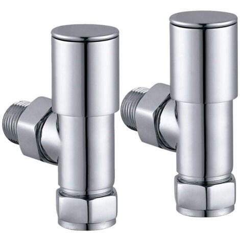 LLAVISAN Kibath Válvula Llave radiador SECATOALLAS acabado CROMO mate fabricado en latón