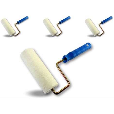 KIBROS R422180cx3  Set di 3 vernici laccate vellutate  Ø 80 mm  Larghezza rotolo 180 mm  Pavimenti parete soffitti grandi superfici