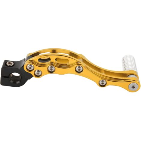 Kick Start Comandi a pedale per scooter Powersports Kick Starter Kick Starter Leva di avviamento Lega di alluminio ad alta resistenza Accessorio universale per moto (Oro)