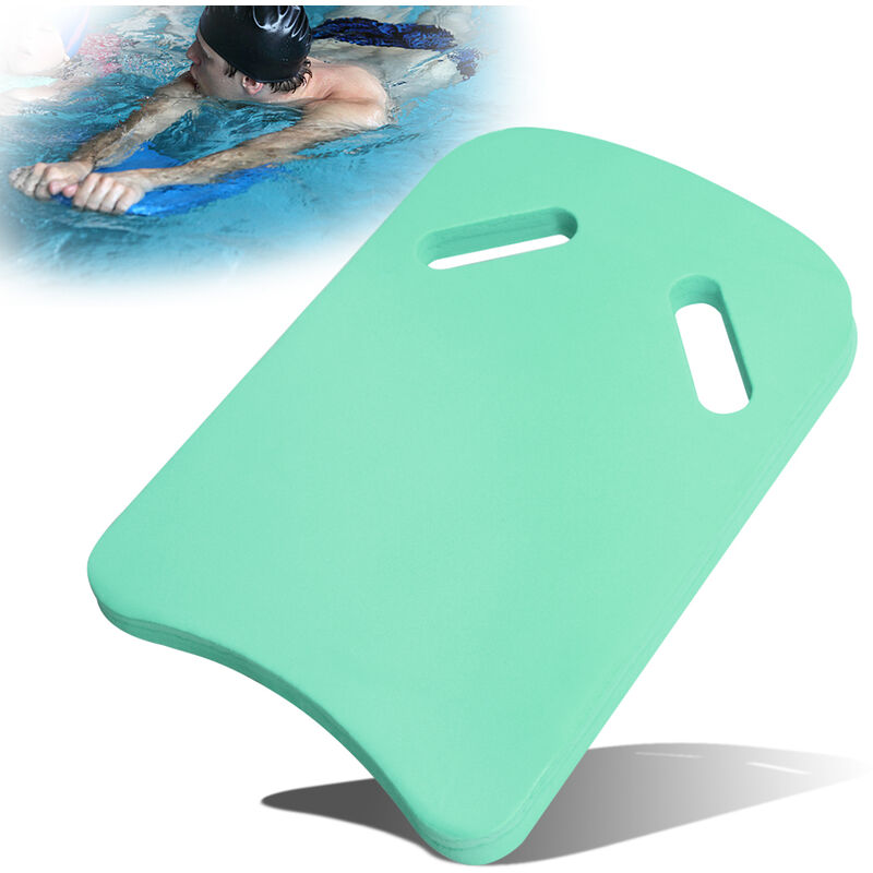 

Kickboard de natacion, tablero de flotador de natacion de EVA, ayuda para el entrenamiento de aprendizaje,Lago azul, forma de U