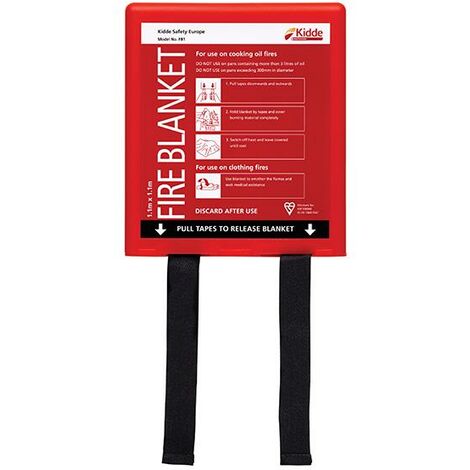 Kidde FB1 FB1 Fire Blanket 1.1 x 1.1m KIDFB1