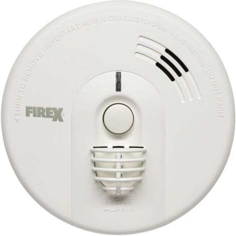 Kidde KF30 Mains-Powered Interconnectable 230V Heat Alarm with Enhanced Safety Features
