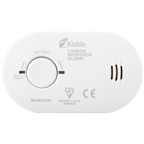 Kidde KID5COLSB Landlord Carbon Monoxide CO Alarm 7 Year Sensor Life