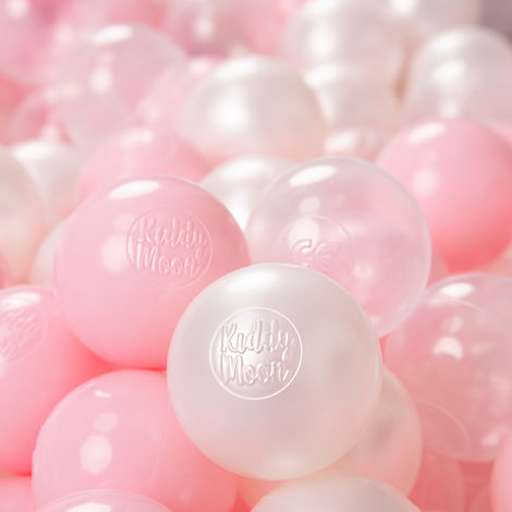 KiddyMoon 100/6Cm ∅ Balles Colorées Plastique Pour Piscine Enfant Bébé Fabriqué En EU