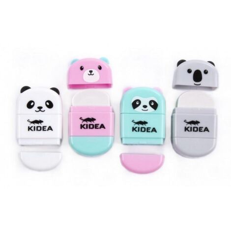 KIDEA Teddybär-Mix-Spitzer mit Radiergummi