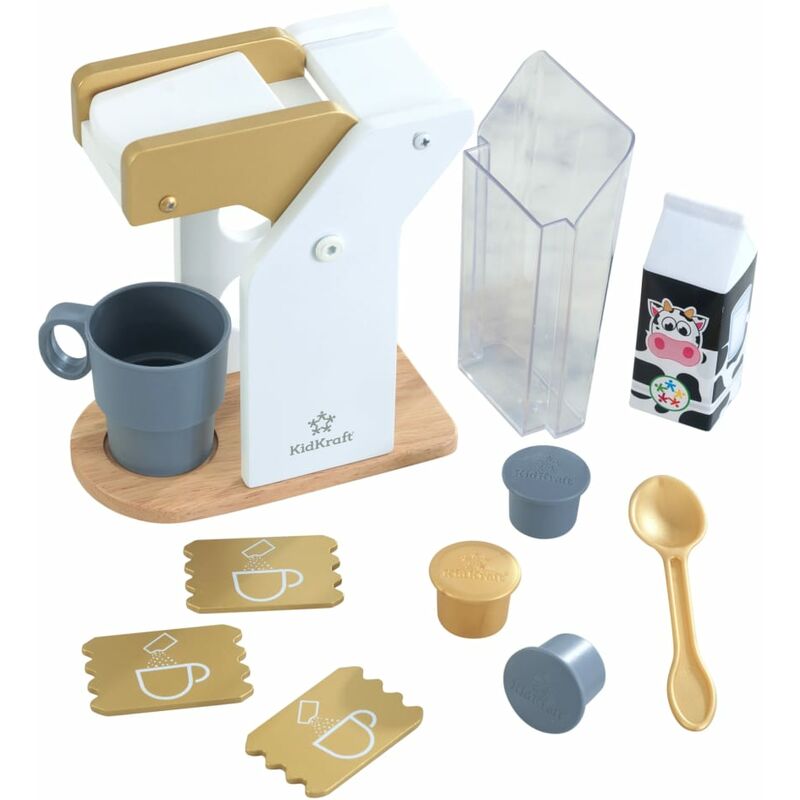 

KidKraft Juego de cafetera Modern Metallics 11 piezas - Multicolor