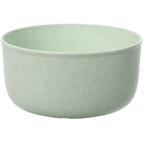 Kids Bowl Green Round Lightweight Portable Rugged Durable Versatile Rice Bowl for Home Traveling