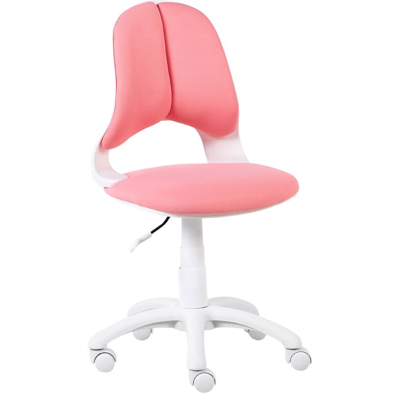 Kids Desk Chair Sivel Adjustable Height Armless Office Chair Pink Marguerite - Pink