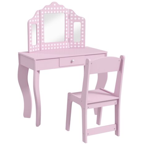 Pink dressing table