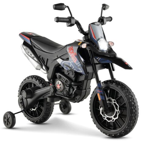 Kids Electric Motorbike 12V Aprilia Licensed Battery Powered Ride on Motorcycle