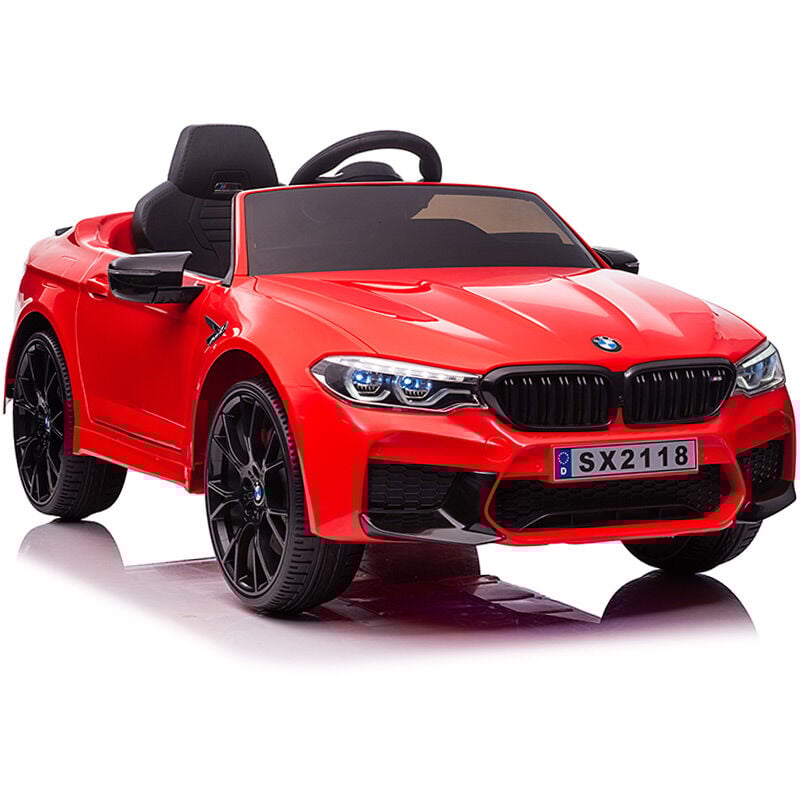 BMW - Kids Electric Ride On 12V M5 Convertible Red
